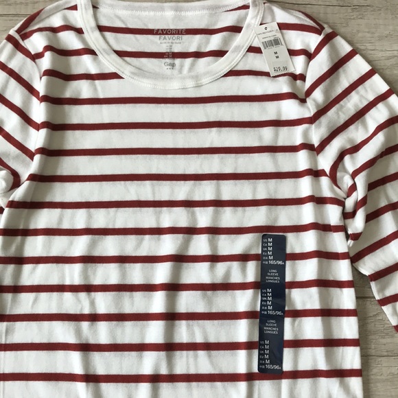BNWT Gap Striped Long Sleeve Shirt - Picture 3 of 3